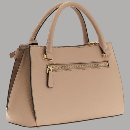 Guess Borsa a Mano Serenova in Saffiano con Charm Rimovibili
