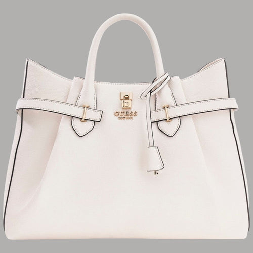 Guess Borsa a Mano Yesba con Tracolla e Finitura Saffiano