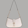 Guess Borsa a Spalla Carrie in Similpelle con Logo e Zip dorata