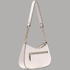 Guess Borsa a Spalla Carrie in Similpelle con Logo e Zip dorata