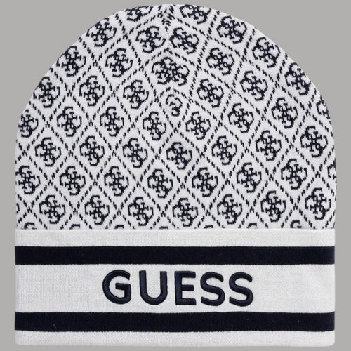 Guess berretto bianco blu logo 4G W4BZ21 Z3JD2 F0YU