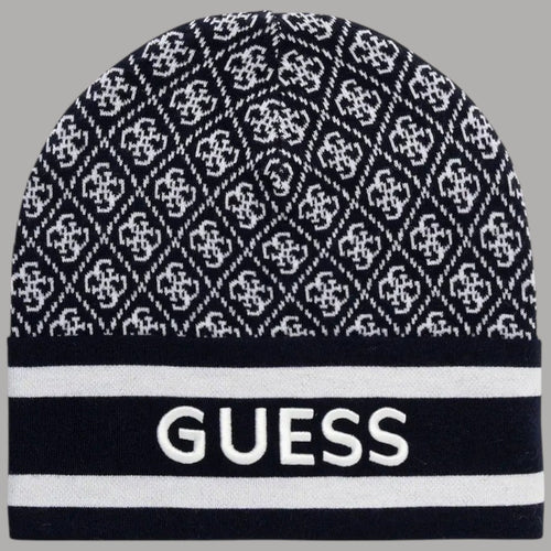 Guess berretto blu logo 4G W4BZ21 Z3JD2 FBDI