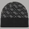 Guess berretto nero con logo 4G in misto seta M5BZ18 Z0442 FJAJ