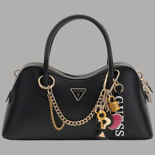 Guess borsa a mano Davina con charm, tracolla regolabile elegante