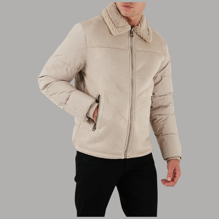 Guess giacca eco montone beige M5BL79 W2292 G1CA