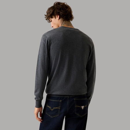 Guess maglione antracite JAMAAR M5BR08 Z0432 DWHT