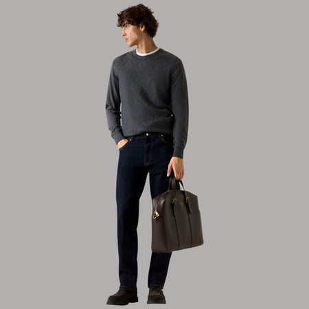 Guess maglione antracite JAMAAR M5BR08 Z0432 DWHT