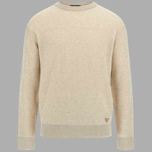 Guess maglione beige a coste  M5BR20 Z0482 FNI0