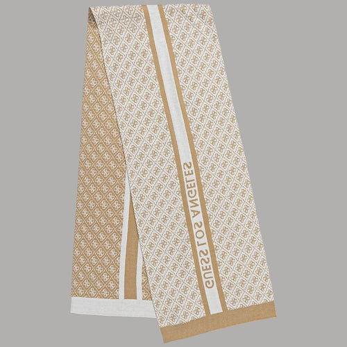 Guess sciarpa beige da donna logo 4G W4BZ22 Z3JD2 FNI4