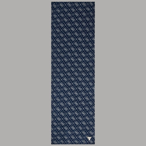 Guess sciarpa blu da uomo logo 4G M5BZ19 Z0442 FBDB