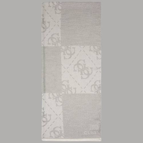 Guess sciarpa grigia 80X180 logo 4G AW5378 POL03 GRY