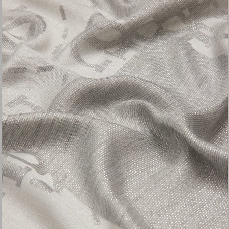 Guess sciarpa grigia 80X180 logo 4G AW5378 POL03 GRY