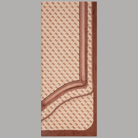 Guess sciarpa marrone 90x180 NOELLE AW5413 POL03 LTL