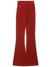 DSQUARED2 Pantalone Felpa Flared a Vita Alta Dsquared2 da donna