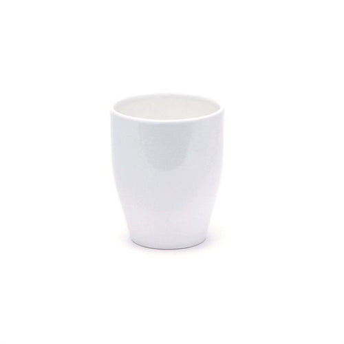 Vaso Orchidea Ceramica Bianco H160 D140