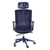 Sedia da ufficio ergonomica Tallin in tessuto traspirante con ruote