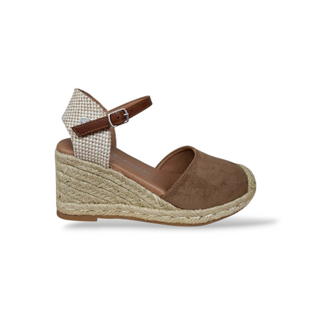 Espadrillas Donna XTI Taupe con Fibia – Scarpe Estive Eleganti, Comode e di Tendenza