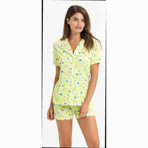 Pigiama Primavera/Estate Donna Bee Cool Smoothie Serie 5 44 100% Cotone