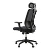Sedia da ufficio ergonomica Copenaghen in tessuto traspirante con ruote