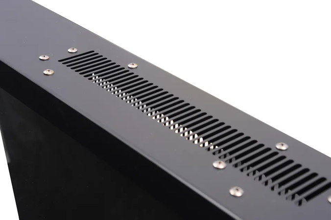 Camino rettangolare elettrico a LED, decorazione per soggiorno