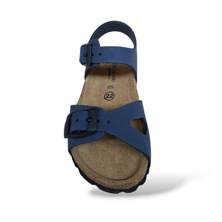 Sandalo Bio Sughero Bambini Grunland Junior Aria Blu – Primi Passi Fibia EVA