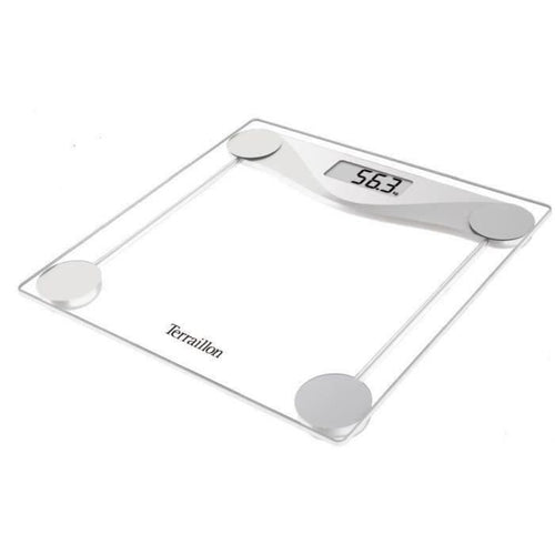 Bilancia pesapersone elettronica Terraillon TX5000 - Vetro  180 kg max  Graduazione 100g  Schermo LCD