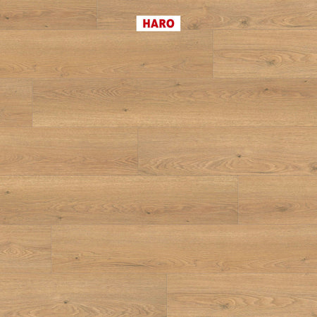 € 18.99 al mq ***PROMO*** bancali da 102,96mq di LAMINATO HARO Tritty 100 (fascia altissima) 8x193x1282 AC4 ROVERE FLAVIA