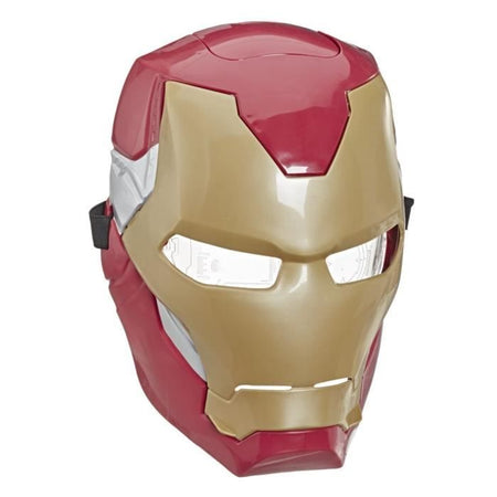 Maschera elettronica Iron Man con visiera mobile, con effetti luminosi, Per far vestire i bambini come il loro eroe preferito, Da 5