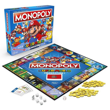 Monopoly Super Mario Celebration - Gioco da tavolo - Gioco da tavolo - Versione francese