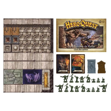Heroquest, Extension La fortress de Kellar, 2 a 5 giocatori, 14 anni, sistema di gioco Heroquest - Avalon Hill