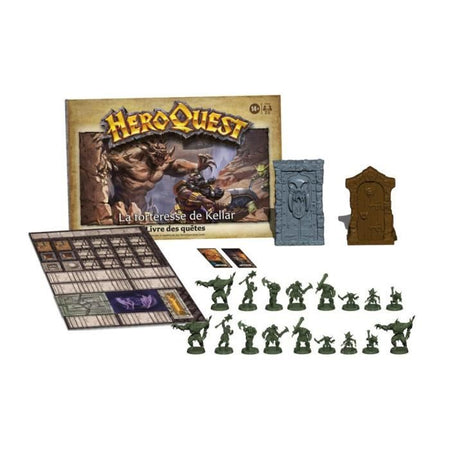 Heroquest, Extension La fortress de Kellar, 2 a 5 giocatori, 14 anni, sistema di gioco Heroquest - Avalon Hill