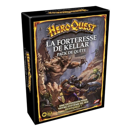 Heroquest, Extension La fortress de Kellar, 2 a 5 giocatori, 14 anni, sistema di gioco Heroquest - Avalon Hill