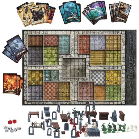 Heroquest Game System - Fantastic Adventure Game Dungeon Styles - Gioco da tavolo - Da 14 anni, 2 a 5 giocatori