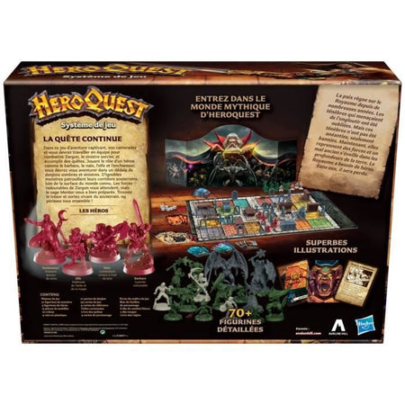 Heroquest Game System - Fantastic Adventure Game Dungeon Styles - Gioco da tavolo - Da 14 anni, 2 a 5 giocatori