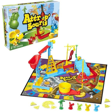 Mouse Catch, gioco da tavolo per bambini, gioco da tavolo per bambini di 6 anni, Hasbro Gaming