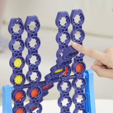 Power 4 Spin con griglia rotante, gioco da tavolo, per 2 giocatori, per bambini dagli 8 anni in su