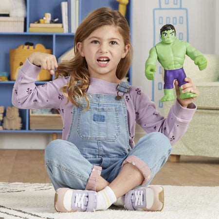 Marvel Spidey e i suoi straordinari amici, formato gigante della figurina di supereroi di 22,5 cm per bambini di 3 anni