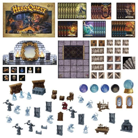 Heroquest Quet Pack Le Mage du Miroir - Game di ruolo - Plateau Game - Heroquest Game System richiesto - Avalon Hill
