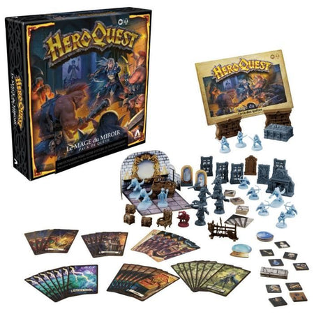 Heroquest Quet Pack Le Mage du Miroir - Game di ruolo - Plateau Game - Heroquest Game System richiesto - Avalon Hill