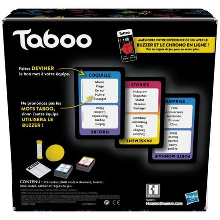 TABOO - Game da tavolo - Nuova versione