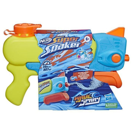 Nerf Super Soaker Wave Spray, Water Blaster, l'ugello rotante crea getti ondulati, giocattolo d'acqua per esterni