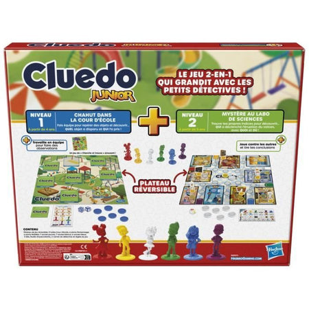CLUEDO JUNIOR 2 -IN -1 - Junior Board Game - Game Thinking