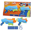 Nerf Elite Junior Ultimate Starter Set, 2 Blaster, 15 Darts Nerf Elite