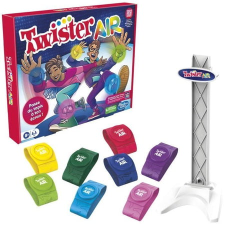 Twister Air, gioco Twister con app AR, si connette a smartphone e tablet, giochi attivi di gruppo, dai 8 anni