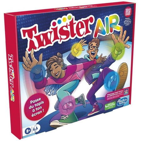 Twister Air, gioco Twister con app AR, si connette a smartphone e tablet, giochi attivi di gruppo, dai 8 anni