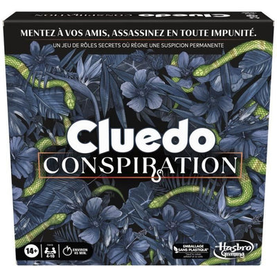 Cluedo Conspiracy, gioco da tavolo, da 4 a 10 giocatori, dai 14 anni