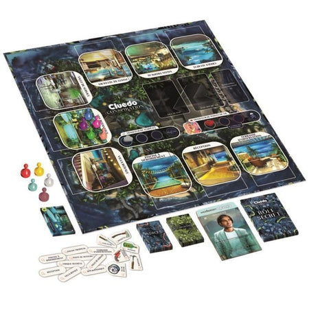 Cluedo Conspiracy, gioco da tavolo, da 4 a 10 giocatori, dai 14 anni