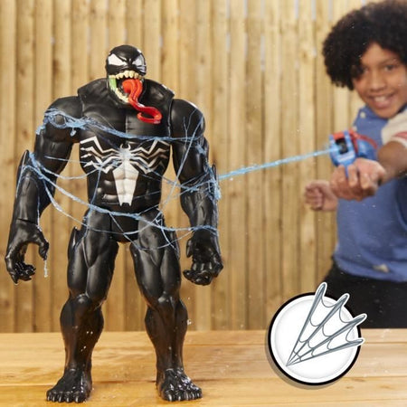 Ultimate Spider-Man Web Shooter Blaster 2 in 1, giocattolo da vestire di Spider-Man, dai 5 anni, Marvel Spider-Man Real Webs