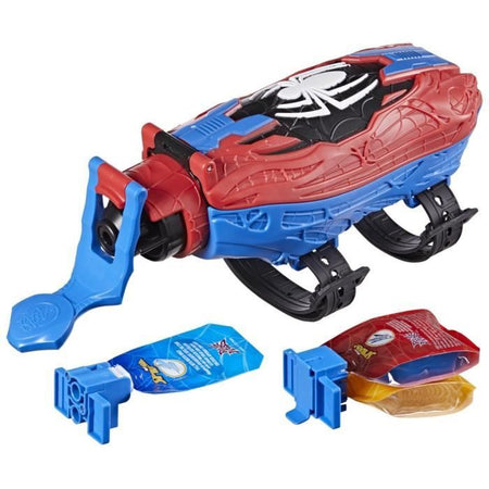 Ultimate Spider-Man Web Shooter Blaster 2 in 1, giocattolo da vestire di Spider-Man, dai 5 anni, Marvel Spider-Man Real Webs