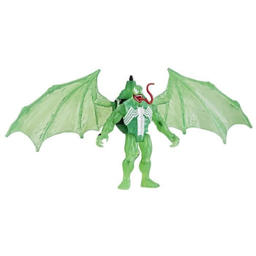 Cofanetto Green Symbiote Hydro-Wings, statuetta da 10 cm con veicolo, giocattoli di supereroi per bambini dai 4 anni in su